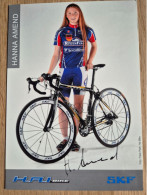 Delcampe - Card Hanna Amend - Team Rugen Fisch-Brandenburg - 2007 - ORIGINAL SIGNED - WOMEN - Cycling - Cyclisme - Ciclismo - Radsport
