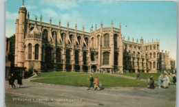 Delcampe - Windsor.  -  St George's Chapel, Windsor Castle. -  Cachet Poste Juin 1977 - Windsor Castle