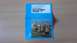 Delcampe - Yugotours.Potovanja V Sovjetsko Zvezo.Atlas,potovalna Agencija.Russia,... - Dépliants Turistici