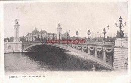 Delcampe - CPA PARIS - LE PONT ALEXANDRE III - Brücken