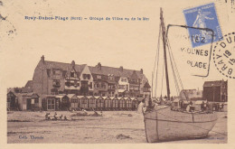 Delcampe - CPA 59 Bray Dunes Plage, Groupe De Villas Vu De La Mer (pk112816) - Bray-Dunes