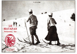 Delcampe - 73 LE MATAFAN BAR Restaurant Aime-la-Plagne,La Plagne-Tarentaise, Champagny-en-Vanoise Et Bozel  (2scans) N° 66 \MO7013 - Bozel