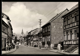 Delcampe - AK Worbis, Ernst-Thälmann-Strasse Mit Kirche - Worbis