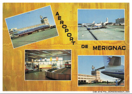 Delcampe - CAR-AHAP16-0849-AVIONS - Bordeaux - L'aéroport De Bordeaux-mérignac - Aerodrome