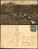 Delcampe - Ansichtskarte Kirnitzschtal Blick Auf Das Dorf 1917 - Kirnitzschtal