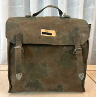 Delcampe - DDR NVA Sturmgepäcktasche 2. Teil Blumentarn 1964 - Ausrüstung