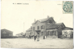 Delcampe - MERU - La Gare - Meru