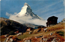 Delcampe - Zermatt, Winkelmatten Mit Matterhorn (427) * 11. 9. 1965 - Zermatt