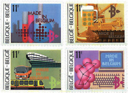 Delcampe - 85290 MNH BELGICA 1984 EXPORTACIONES BELGAS - Tramways