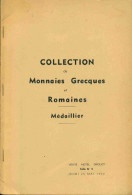Delcampe - Collection De Monnaies Grecques Et Romaines.Médaillier - Libros & Software