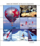 Delcampe - ESPAGNE 2005 - Sports à La Limite Du Possible - I - Feuillet - Ungebraucht