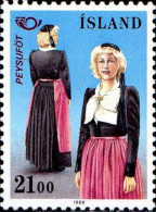 Delcampe - Islande Poste N** Yv:652 Mi:699 Peysofüt Costume Traditionnel - Kostüme