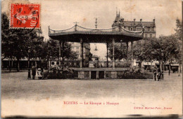 Delcampe - (03/02/26) 34-CPA BEZIERS - LE KIOSQUE - Beziers