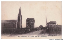 Delcampe - CAR-ADYP17-1209-93 - BLANC-MESNIL - L'église - Rue De La République - Le Blanc-Mesnil