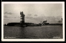 Delcampe - AK Kiel-Friedrichsort, Leuchtthurm - Kiel