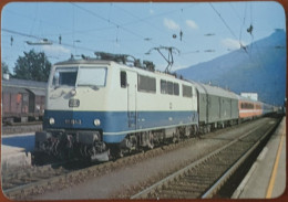 Delcampe - PORTUGAL - Advertising Pocket Calendar-1989 -Theme: Trains - German Locomotives - Mod 141 De 1956 - Kleinformat : 1981-90
