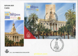 Delcampe - 777329 MNH ESPAÑA 2025 63 EXFILNA 2025. CáDIZ. AYUNTAMIENTO DE CáDIZ. - Ungebraucht