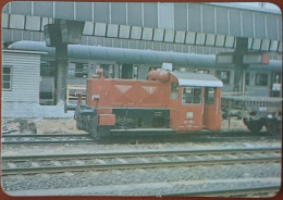 Delcampe - PORTUGAL - Advertising Pocket Calendar-1989 -Theme: Trains - German Locomotives - Mod 323 De 1954 - Kleinformat : 1981-90