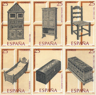Delcampe - 85868 MNH ESPAÑA 1991 ARTESANIA ESPAÑOLA. MUEBLES - Ungebraucht