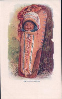 Delcampe - Indiens D'Amérique, Indian Papoose, 1903 - H H Tammen, Carte Gaufrée (204) - Amerika