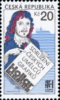 Delcampe - ** 944 Czech Republic 100 Years Of The Association Of Czech Graphic Artists Hollar 2017 - Gravures