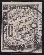 Delcampe - Annam Et Tonkin - Colonies Générales Taxe N°6 Oblitéré Hanoï - TB - Used Stamps