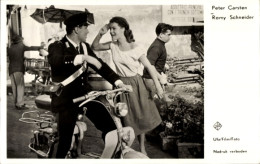 Delcampe - CPA Schauspieler Romy Schneider Und Peter Carsten, Filmszene - Schauspieler