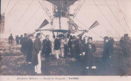 Delcampe - France Aviation, Aérostation Militaire, Nacelle Du Dirigeable PATRIE (4) - Zeppeline