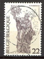 Delcampe - BE   2156   Obl.   ---   Saint Norbert  --  Oblitération Centrale Vaux-sous-Chèvremont - Oblitérés