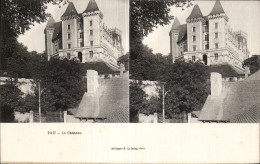 Delcampe - Carte Stereoscopique - Pau - Le Chateau - CPA - Stereoskopie