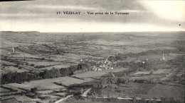 Delcampe - CPA Vezelay Vue Prise De La Terrasse - Vezelay