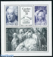 Delcampe - Sweden 1991 C. Slania 3v M/s, Mint NH, History - Kings & Queens (Royalty) - Neufs