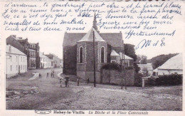Delcampe - Luxembourg - HABAY La VIEILLE - La Buche Et La Place Communale - Habay