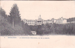 Delcampe - Stoumont - BOURGOUMONT - Le Sanatorium Provincial Vu De La Route - Stoumont
