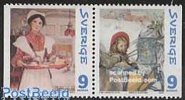 Delcampe - Sweden 2003 Christmas 2v [:], Mint NH, Health - Religion - Food & Drink - Christmas - Neufs