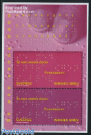 Delcampe - Sweden 2009 Braille S/s, Mint NH, Health - Disabled Persons - Neufs