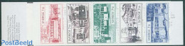 Delcampe - Sweden 1995 Tramways 5v In Booklet, Mint NH, Nature - Transport - Various - Horses - Stamp Booklets - Railways - Trams.. - Neufs