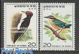 Delcampe - Korea, South 1976 Birds 2v, Mint NH, Nature - Birds - Corée Du Sud