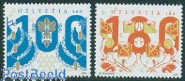 Delcampe - Switzerland 2006 Definitives 2v, Jugendstil, Mint NH - Ungebraucht