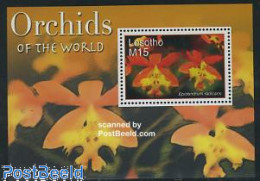 Delcampe - Lesotho 2007 Orchids S/s, Mint NH, Nature - Flowers & Plants - Orchids - Lesotho (1966-...)