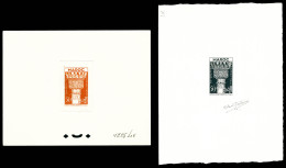 Delcampe - (*) N°315/318, Série Solidarité De 1952, 4 épreuves De Luxe, 12 épreuves De Couleur Avec Annotations Et Une épreuve D'ar - Ungebraucht