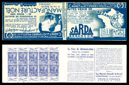 Delcampe - ** Carnets N°181-C1a, Mosquée Halfaouine Avec Variété Drapeau Sur La Tour (case 7). R.R. TB (certificat)  Qualité: **  C - Nuovi