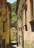 Delcampe - Dz427 Cartolina Tagliagozzo, Via San Francesco, Provincia De L'aquila - L'Aquila