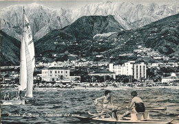 Delcampe - (V)dt873 Cartolina Marina Di Massa Panorama Dal Mare - Massa
