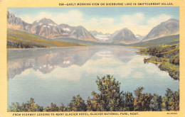 Delcampe - C117 Montana Sherburne Lake   Vintage Postcard - Autres & Non Classés