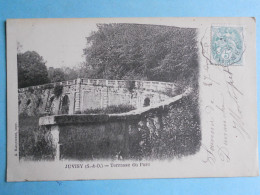 Delcampe - 91 - JUVISY Sur ORGE - Terrasse Du Parc - 1902 - Juvisy-sur-Orge