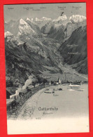 Delcampe - QGI-36 Flüelen  Gotthardbahn  Litho.  GElaufen Ambulant 1911 Wehrli 14105 - Flüelen