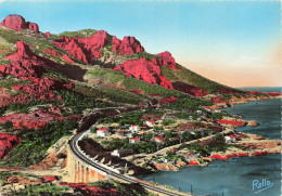 Delcampe - 83 ANTHEOR LE VIADUC S N C F ET LA ROUTE DE LA CORNICHE D OR - Antheor