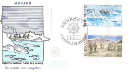 Delcampe - FDC - La Carrière D'un Navigateur (5 Env.), Oblit PJ Spéc Ill 9/11/77 - FDC