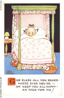 Delcampe - ARRP2-0080-ILLUSTRATEUR - MABEL LUCIE ATTWELL - God Bless All You Dears Where Ever You Be - An Keep You All Happy /B - Attwell, M. L.